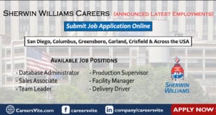 Sherwin Williams Careers